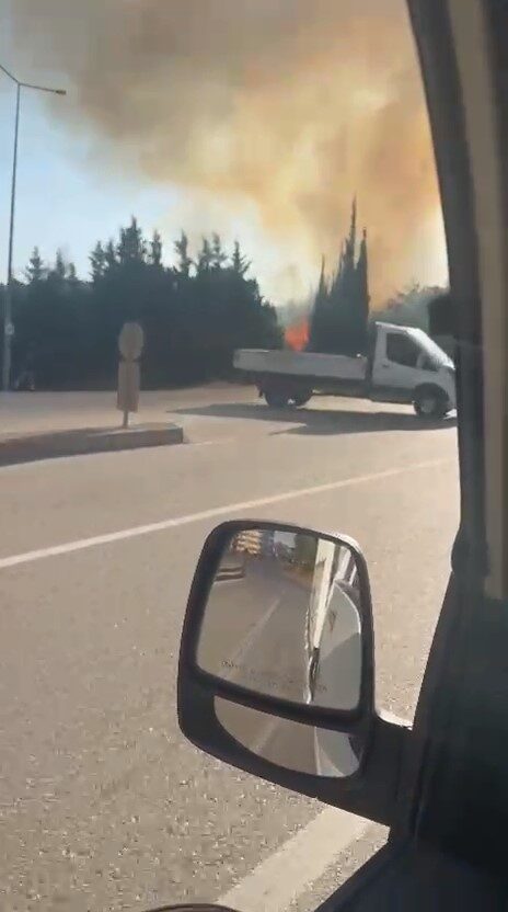 Bursa’da iki noktada aynı anda yangın... 19 Bülten Medya -
