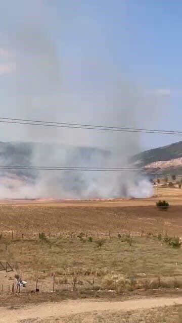 Bursa’da tarlalık alanı ateşe veren şüpheli yakalandı 4 Bülten Medya -