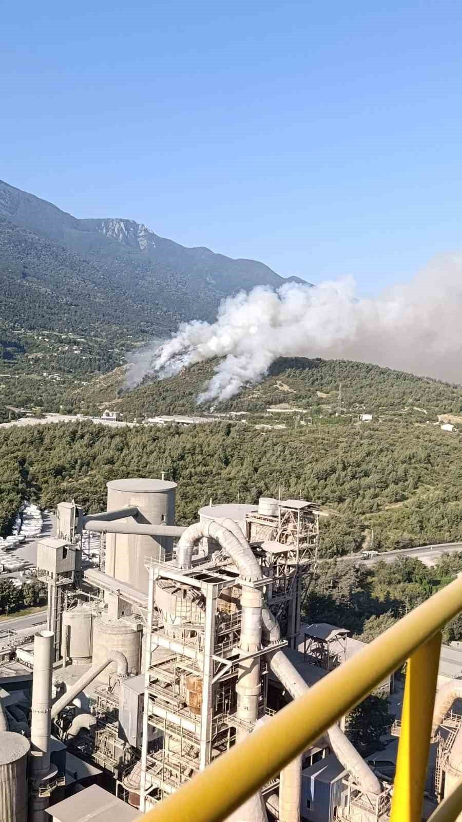 Bursa’daki alevlere havadan müdahale güçlendirildi 8 Bülten Medya -
