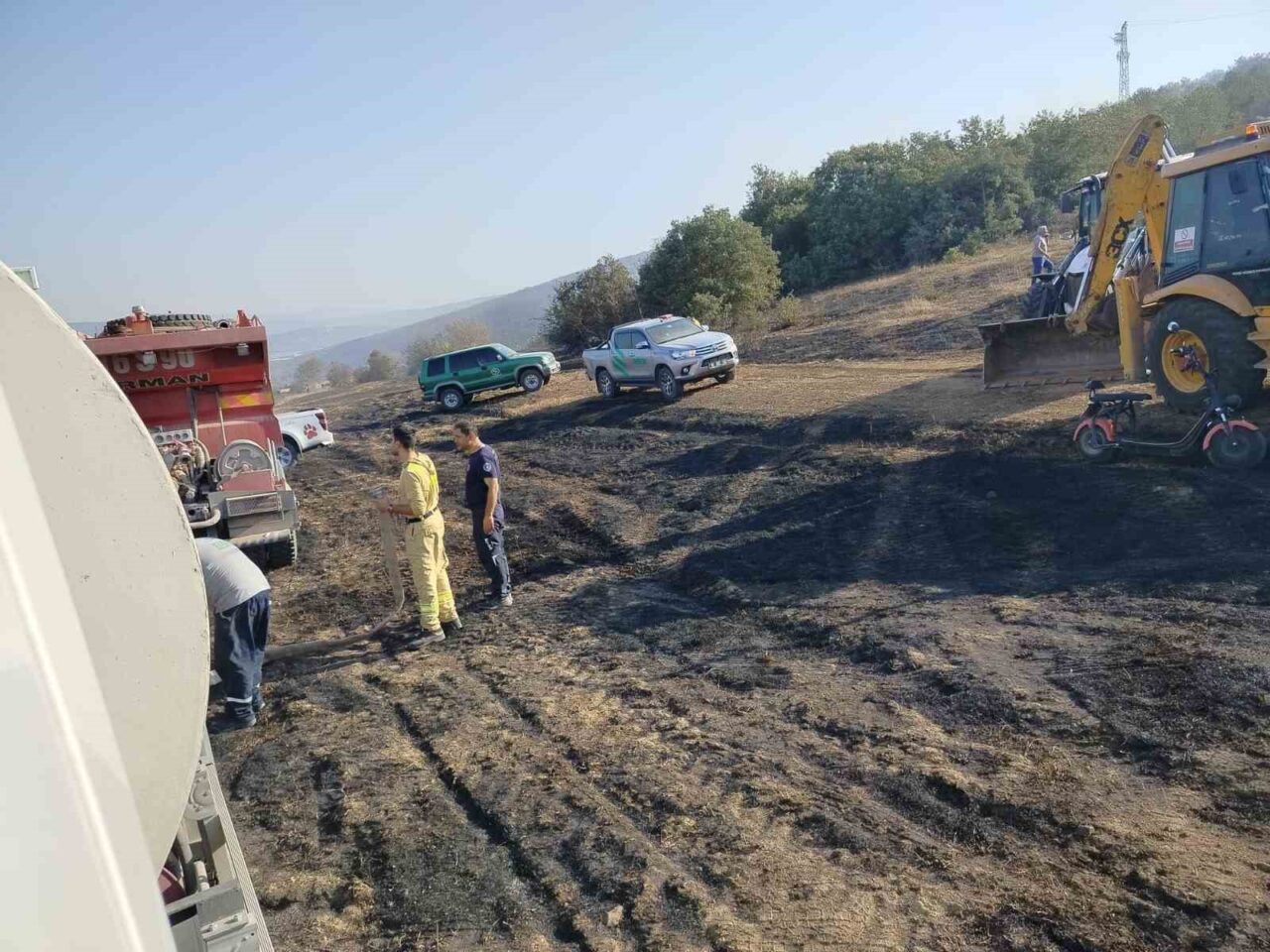 Bursa’daki orman yangını kontrol altında 4 Bülten Medya -