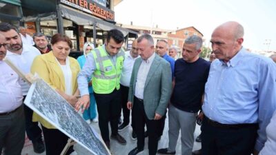 Kocaeli Büyükşehir Belediye Başkanı Tahir Büyükakın, Çayırova’da altyapısı yenilenen Uğur