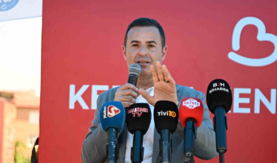 Balıkesir Büyükşehir Belediye Başkanı Ahmet Akın, sosyal belediyecilik vizyonu doğrultusunda