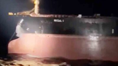 Çanakkale Boğazı’ndan geçen 269 metre uzunluğundaki ‘REGAL 1’ isimli tanker