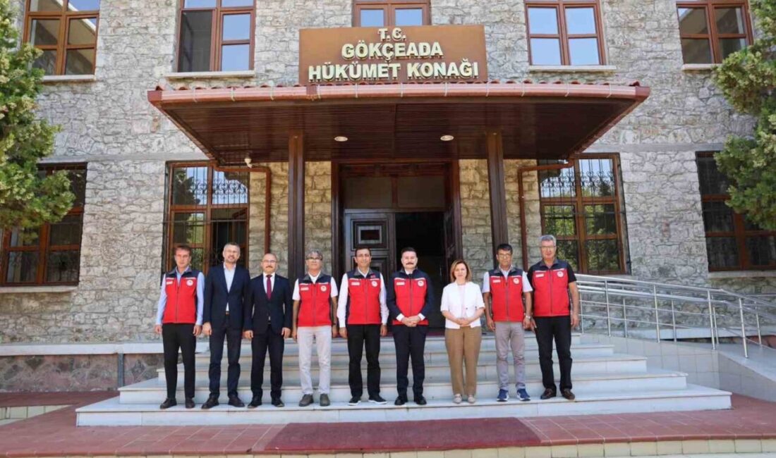 Çanakkale Tarım ve Orman Bakanlığı teşkilatından Kaymakam Acar’a ziyaret Çanakkale İl Tarım ve Orman Müdürü Ergün Demirhan, Tarım ve
