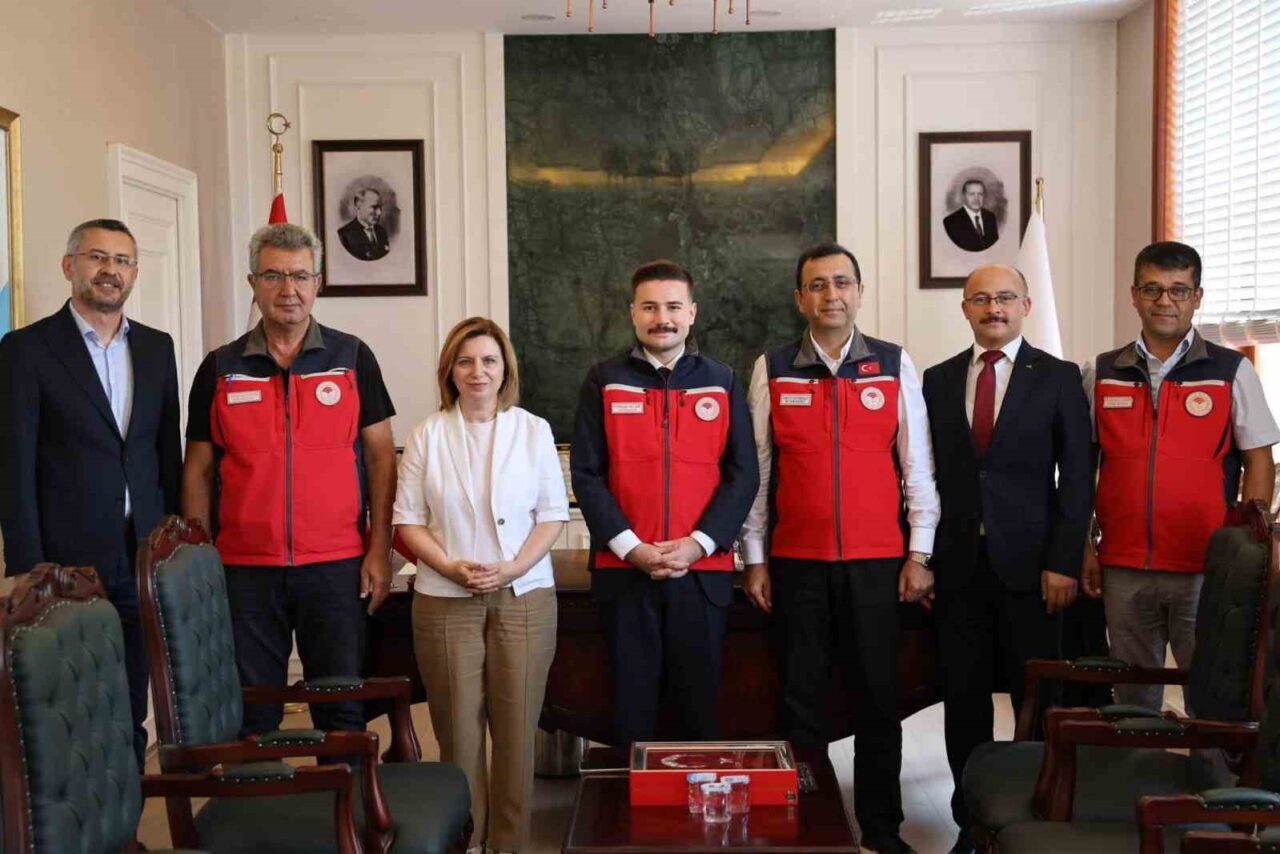 Çanakkale Tarım ve Orman Bakanlığı teşkilatından Kaymakam Acar’a ziyaret 11 Bülten Medya -