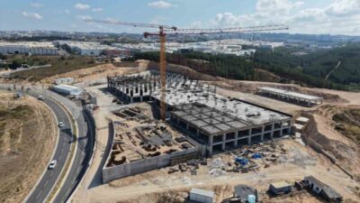 Çayırova’da yapımı devam eden deprem izolatörlü 200 yatak kapasiteli devlet
