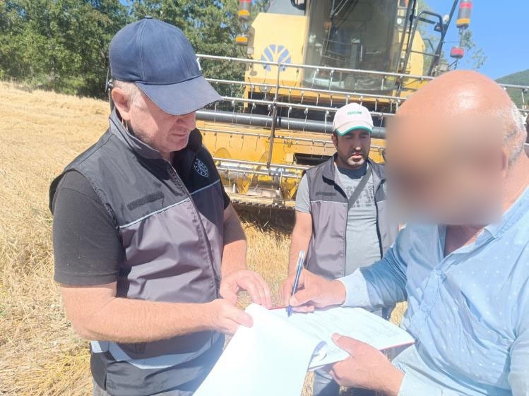 Bilecik’te son zamanlar biçerdöverden kaynaklı çıkan yangınlar sonrasında, tarım alanlarının