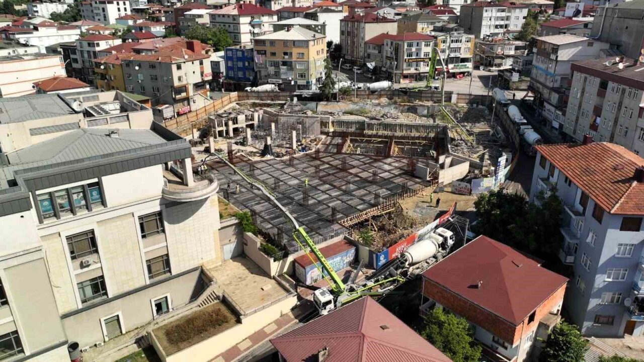 Dilovası Kent Meydanı inşaatında yeni aşama 7 Bülten Medya -