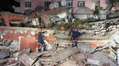 Bahçelievler Belediyesi, çöken 6 katlı binanın önceden tahliye edilmesi nedeniyle
