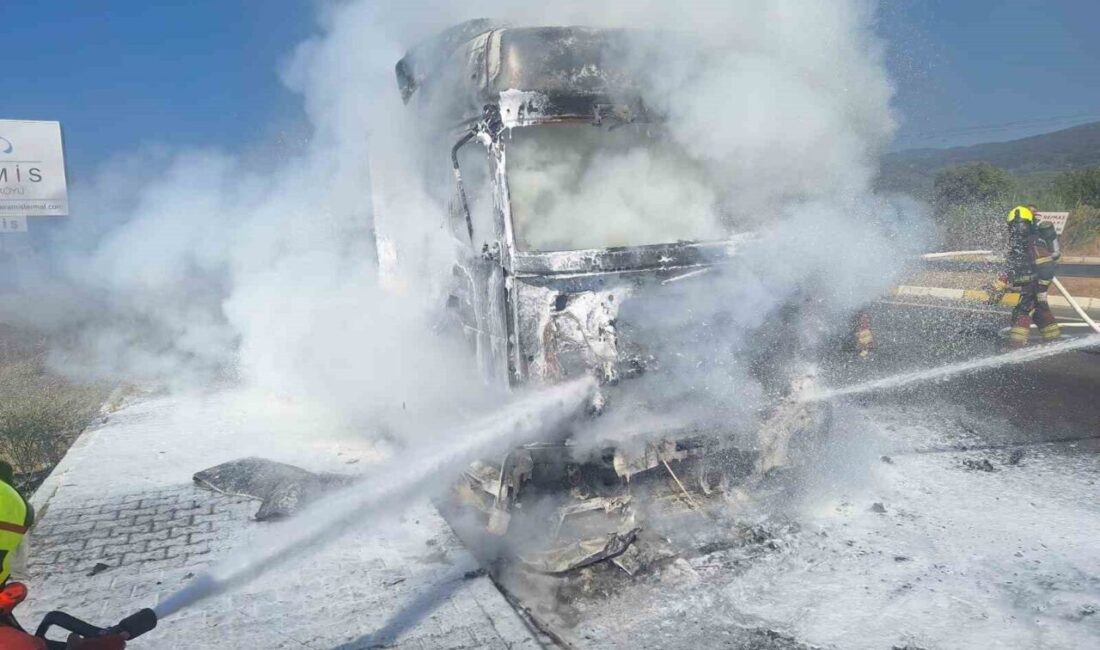 Balıkesir’in Edremit ilçesinde, Altınoluk-Edremit istikametinde E-87 karayolu üzerinde seyir halinde