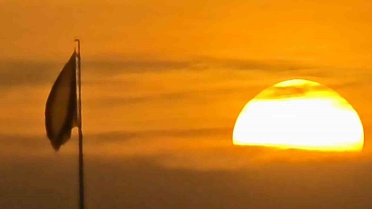 Edirne’de gün batımı ve Türk bayrağı aynı karede buluştu 16 Bülten Medya -