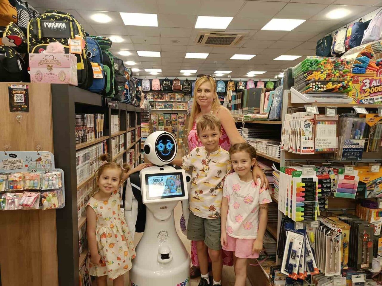 Edirne’de okul alışverişlerinde robot asistan sürprizi 21 Bülten Medya -