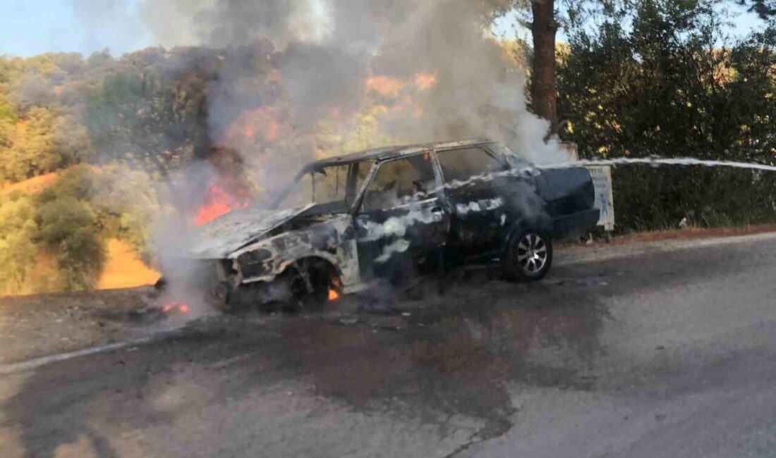 Edremit’te araç yangını itfaiye ekiplerince söndürüldü Balıkesir’in Edremit ilçesinde çıkan araç yangını, itfaiye ekiplerinin müdahalesiyle kontrol
