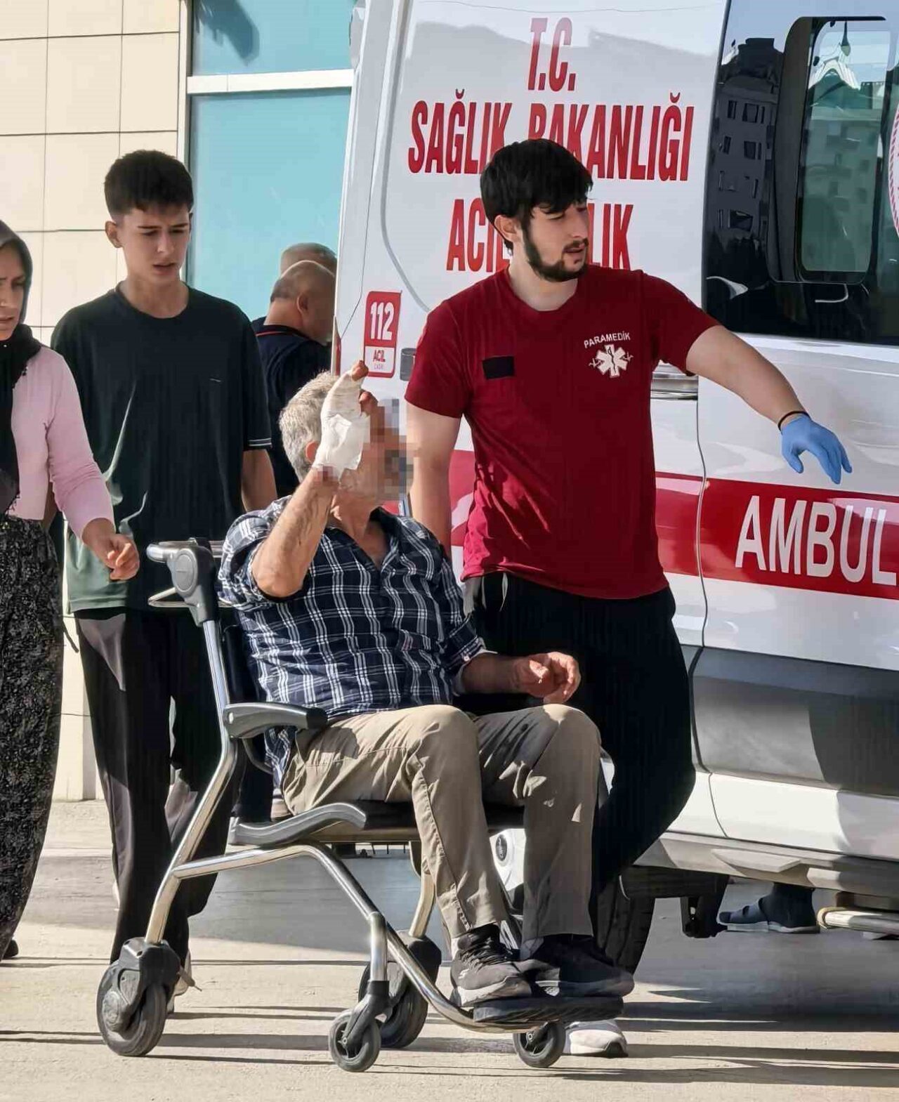 Elini spiral makinesine kaptırdı 16 Bülten Medya -