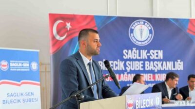 Sağlık-Sen Bilecik Şubesi’nin 5. Olağan Genel Kurulu’nda tek liste ile