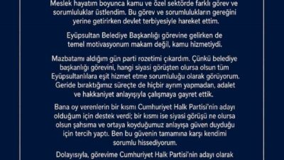 Cumhuriyet Halk Partili isimlerden Özgür Özel’in kurduğu YENİ Parti’ye geçiş