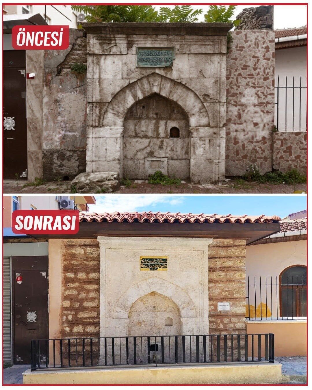 Fatih Belediyesi tarihî çeşmeleri birer birer ayağa kaldırıyor 24 Bülten Medya -