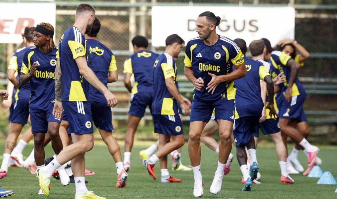 Fenerbahçe, Strum Graz maçı hazırlıklarını sürdürdü Fenerbahçe, UEFA Şampiyonlar Ligi 3. eleme turunda çarşamba günü evinde