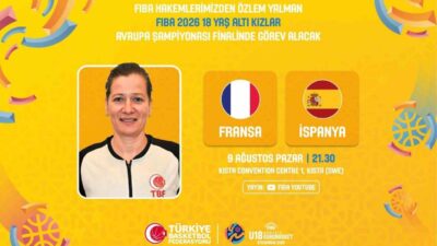 FIBA 18 Yaş Altı Kızlar Avrupa Şampiyonası finalinde Fransa ile