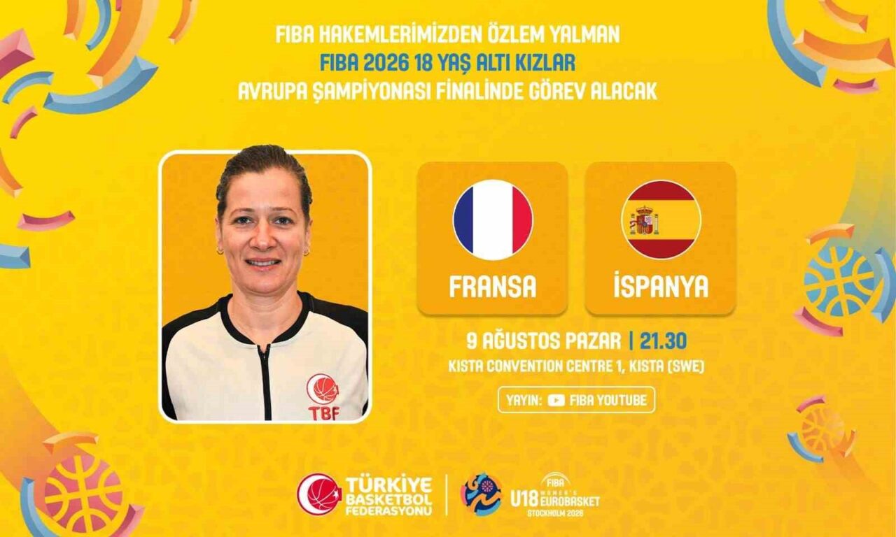 FIBA 18 Yaş Altı Kızlar Avrupa Şampiyonası finalinde Fransa ile