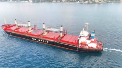 Ukrayna açıklarında İHA ve füze saldırılarına hedef olan Panama bayraklı