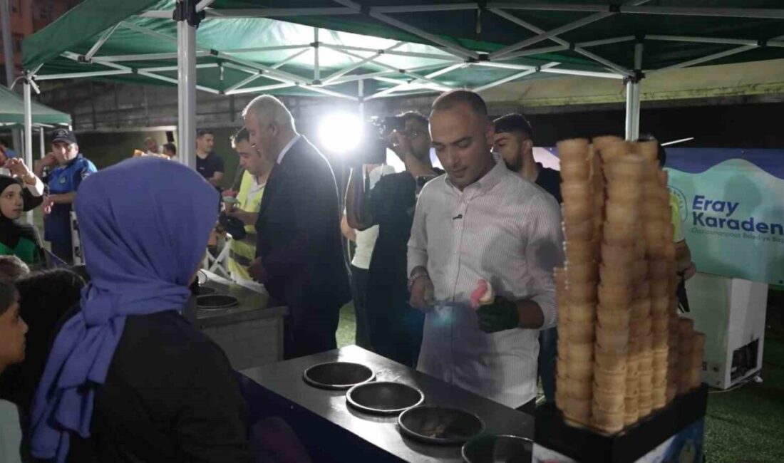 Gaziosmanpaşa’da 100 çocuk çamura bulandı, eğlence dondurmayla devam etti Gaziosmanpaşa Belediyesi tarafından çocuklar ve aileleri için Çamur Atölyesi ve
