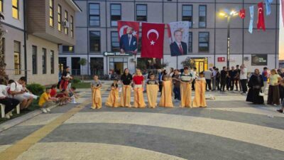 Sakarya’nın Akyazı ilçesinde düzenlenen “Gençlik ve Spor Festivali”, çocukların ve