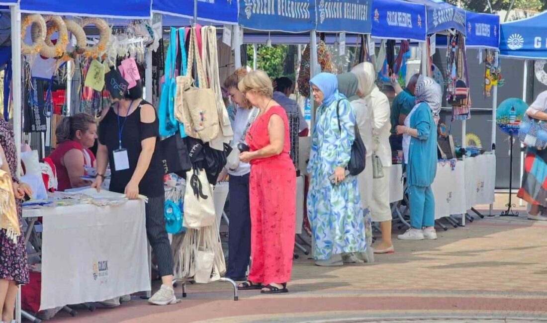 Gölcük Değirmendere’de el sanatları rüzgarı esiyor Gölcük’te düzenlenen Geleneksel El Sanatları Festivali, Türkiye’nin farklı bölgelerinden gelen