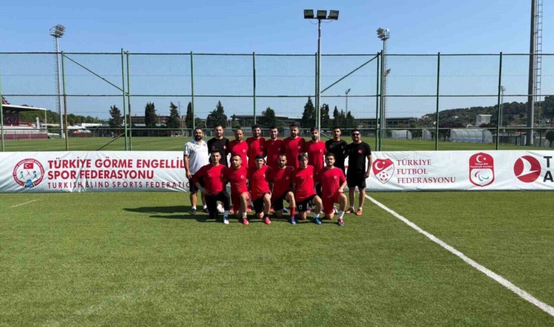 Görme Engelli B1 Milli Takımı, Avrupa Şampiyonası’na Riva’da hazırlanıyor Türkiye Futbol Federasyonu’nun “Türkiye Futbol Oynuyor” projesi kapsamında destek verdiği