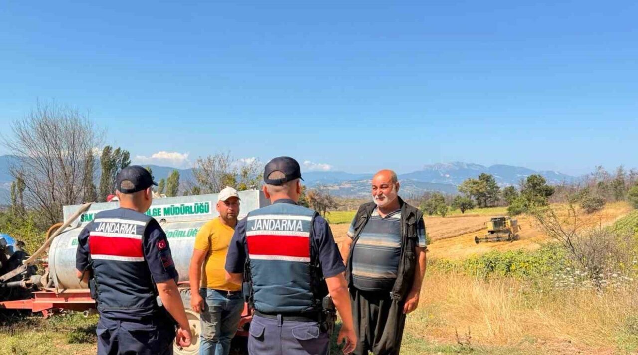 Hasat sezonunda yangın alarmı 4 Bülten Medya -