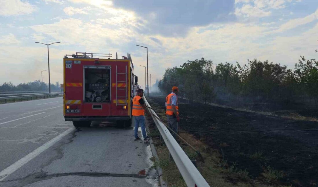 Havsa’da anız yangını otobanı dumana bürüdü İstanbul-Edirne Otoyolu’nun Havsa kesiminde çıkan anız yangını, otobanı yoğun duman