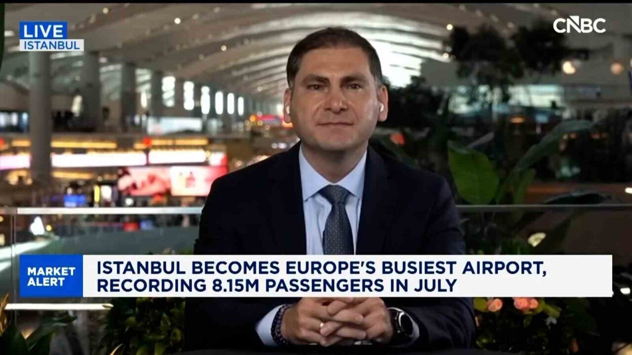 İGA İstanbul Havalimanı CEO’su Bilgen, CNBC World’e canlı bağlandı 8 Bülten Medya -