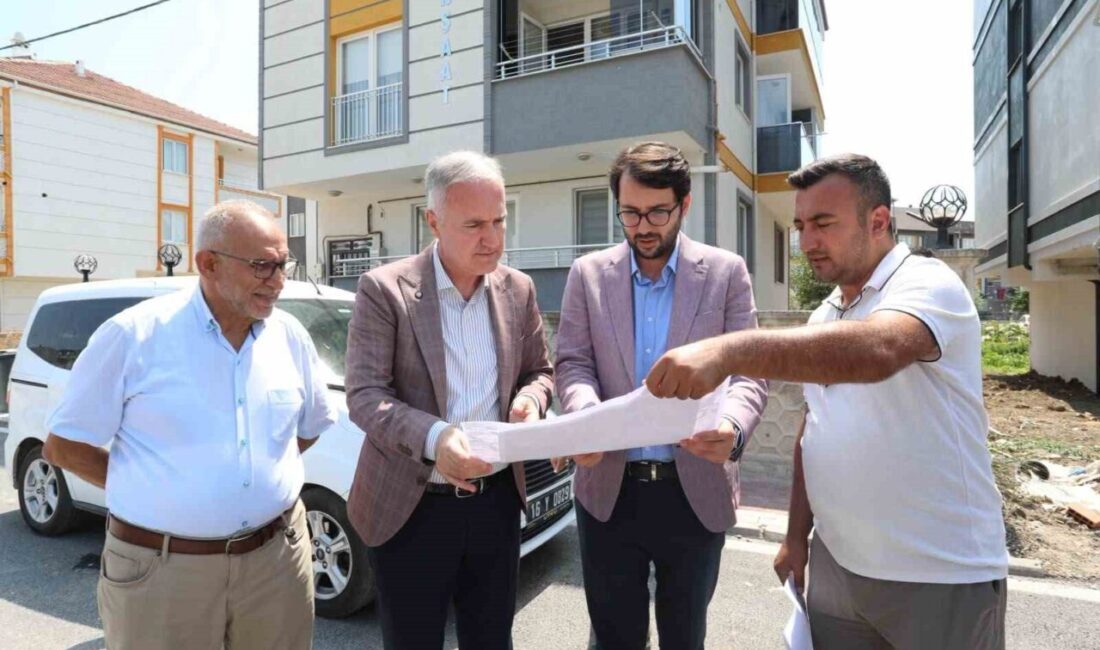 İnegöl Belediyesi’nden yeni mahalleye 64 araçlık otopark İnegöl Belediyesi, Yeni Mahallede devam eden üst yapı çalışmaları kapsamında