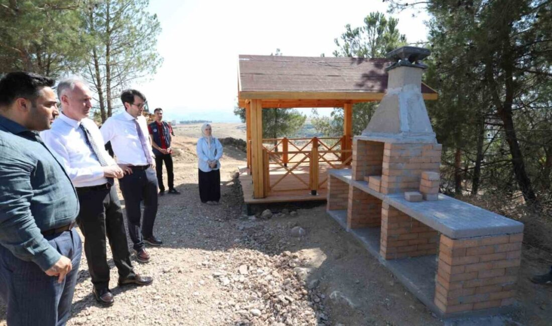 İnegöl Millet Bahçesi hazırlanıyor İnegöl’ün kuzey girişinde yapımı devam eden Millet Bahçesi projesinde üst