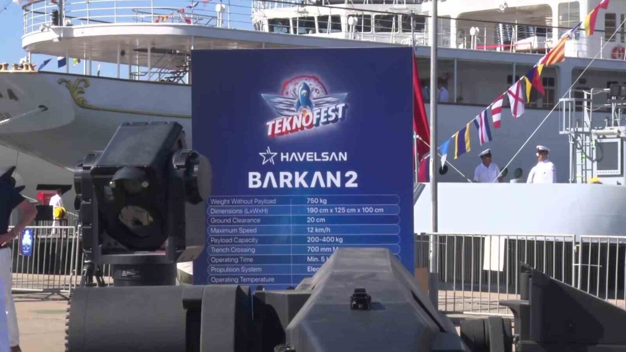 İnsansız kara aracı "BARKAN 2" TEKNOFEST Mavi Vatan’da yerini aldı 8 Bülten Medya -