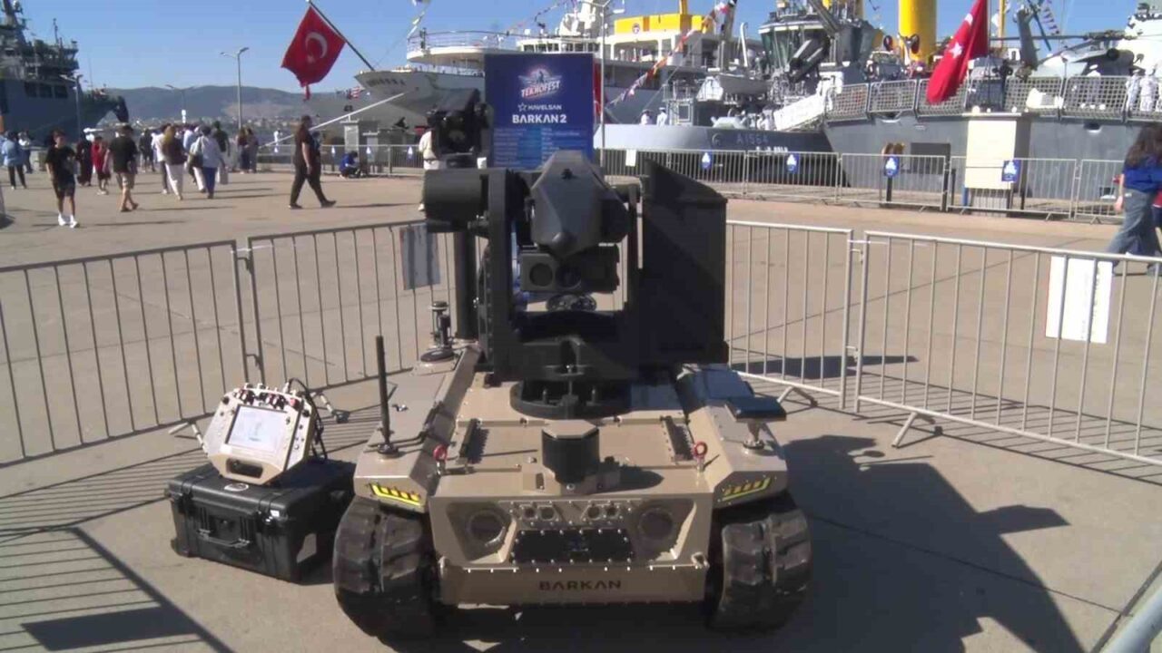 İnsansız kara aracı "BARKAN 2" TEKNOFEST Mavi Vatan’da yerini aldı 7 Bülten Medya -
