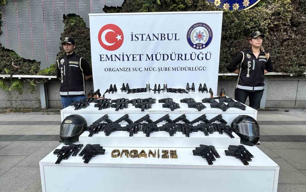 İstanbul’un 18 ilçesinde son bir ayda silahlı suç örgütlerine yönelik