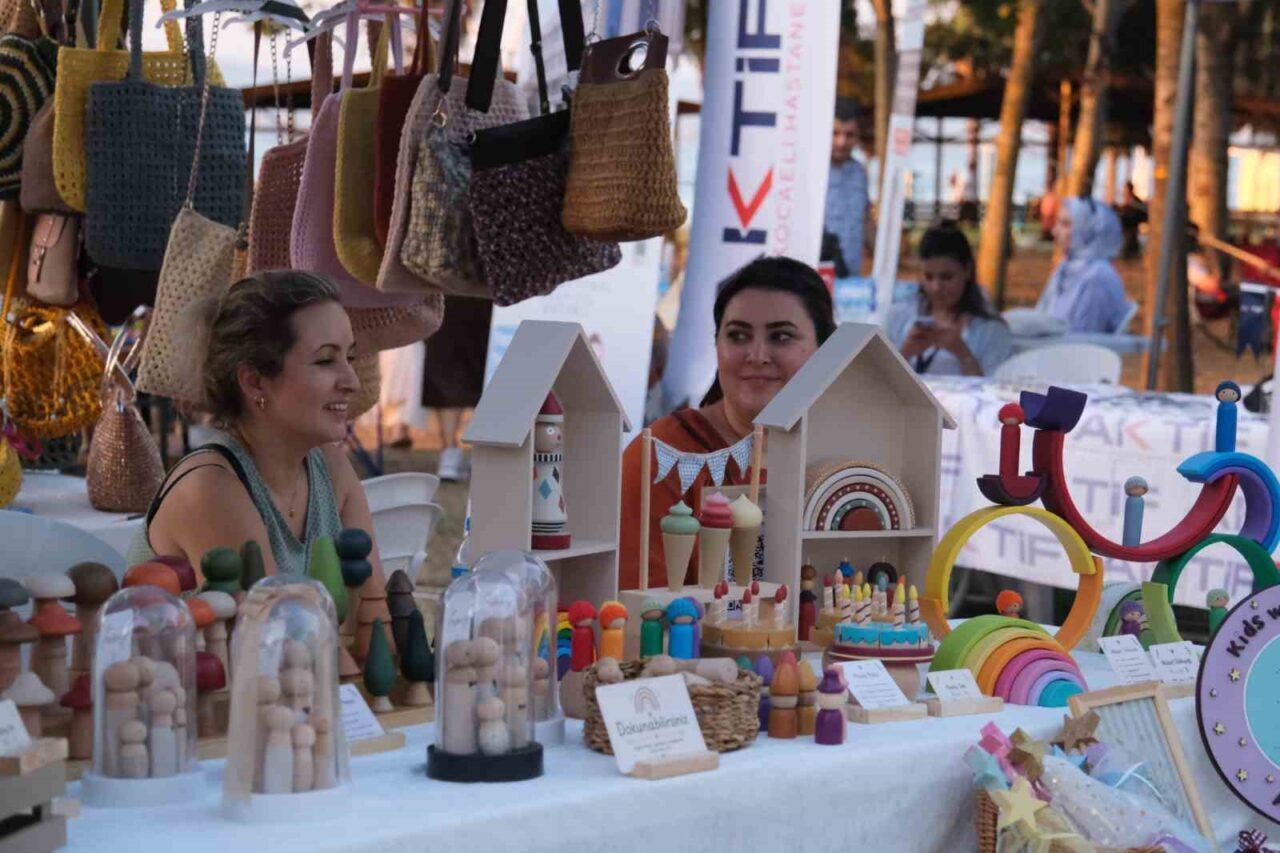 Kadın emeği sahile taşındı! Başiskele’de 3 gün süren festival 3 Bülten Medya -