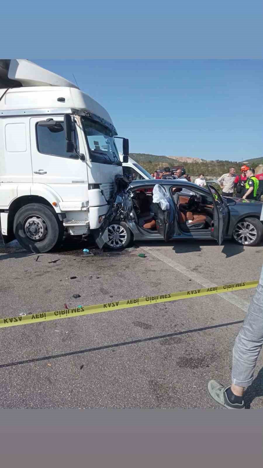 Otobanda feci kaza! 1 kişi hayatını kaybetti 2 Bülten Medya -