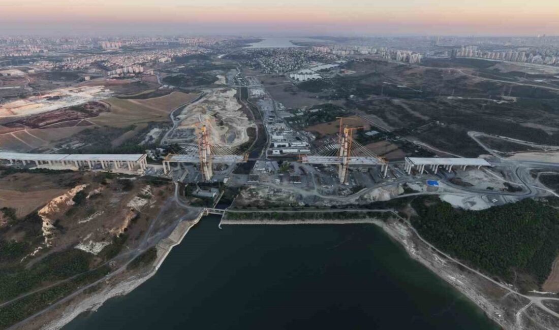 Kanal İstanbul’lun ilk köprüsünde 250 tonluk dev operasyon Kanal İstanbul projesi kapsamında yapımına başlanan ve projenin ilk köprüsü