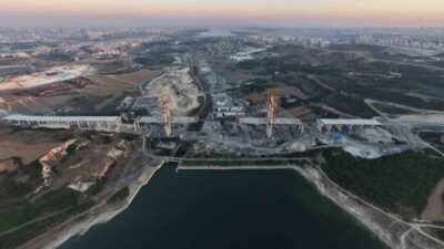 Kanal İstanbul projesi kapsamında yapımına başlanan ve projenin ilk köprüsü