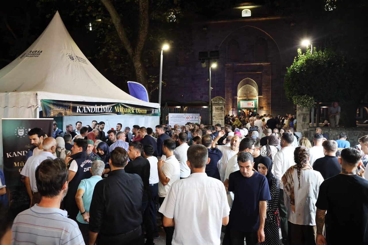 Bursa Büyükşehir Belediyesi Başkan Vekili Şahin Biba, Mevlid Kandili’ni Ulu