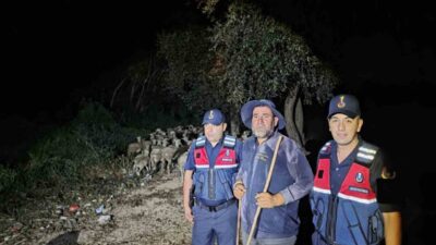Bilecik’te kayıp ihbarı yapılan çoban ile 100 koyun, jandarma ekiplerinin