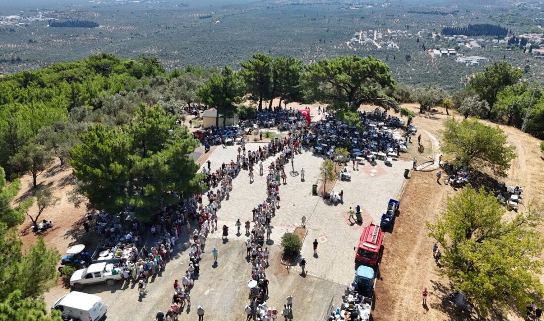Edremit Belediyesi tarafından düzenlenen 36. Geleneksel Güre Sarıkız Hayrı, Kazdağları’nın