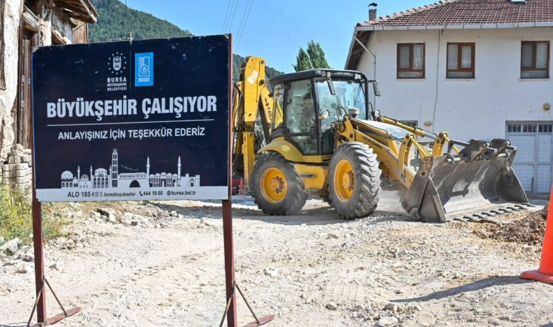Bursa Büyükşehir Belediyesi, Keles’in Kocakovacık Mahallesi’nde 5 bin 800 metrelik