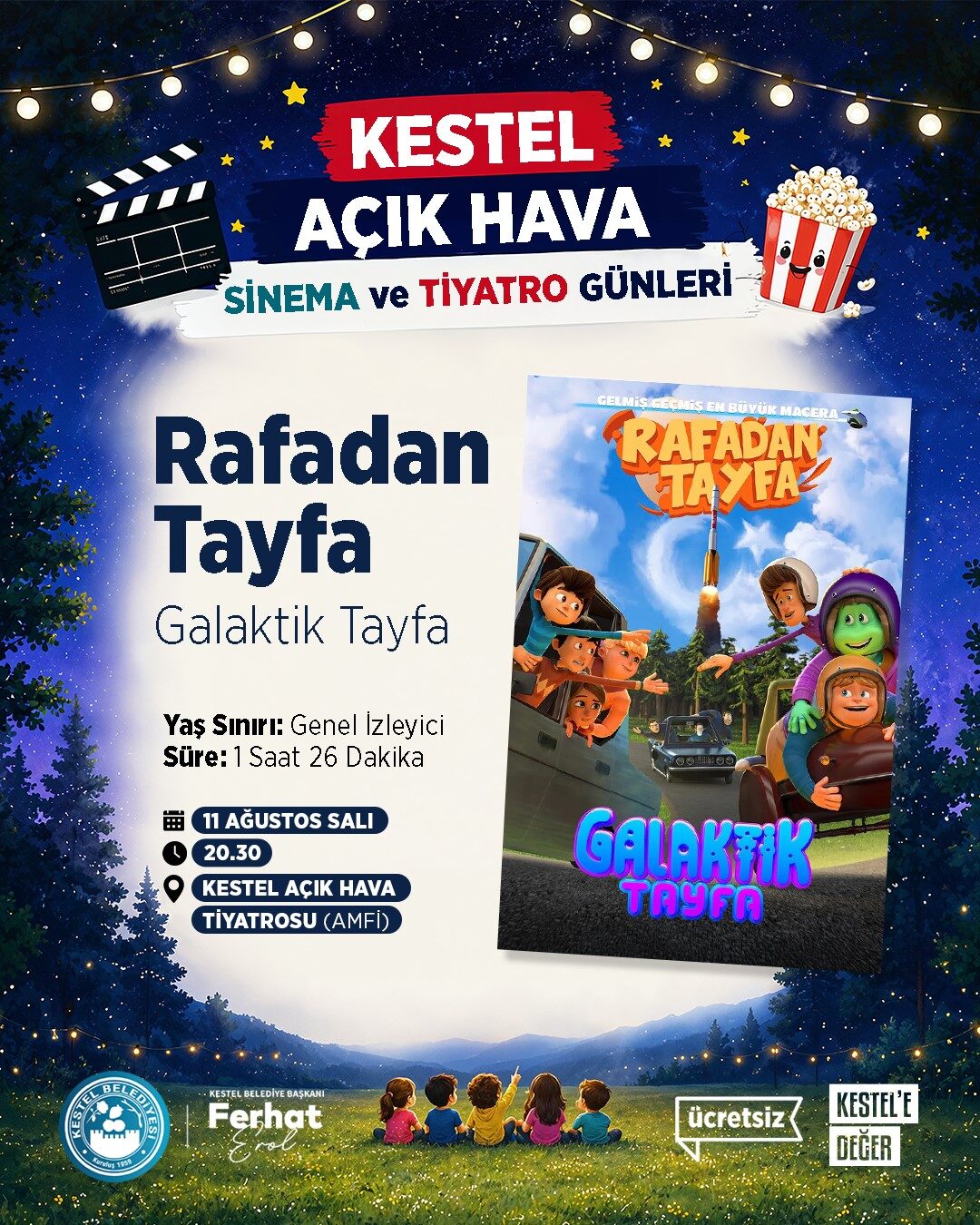 Kestel Belediyesi’nden çocuklara sinema ve müzikal şöleni 10 Bülten Medya -