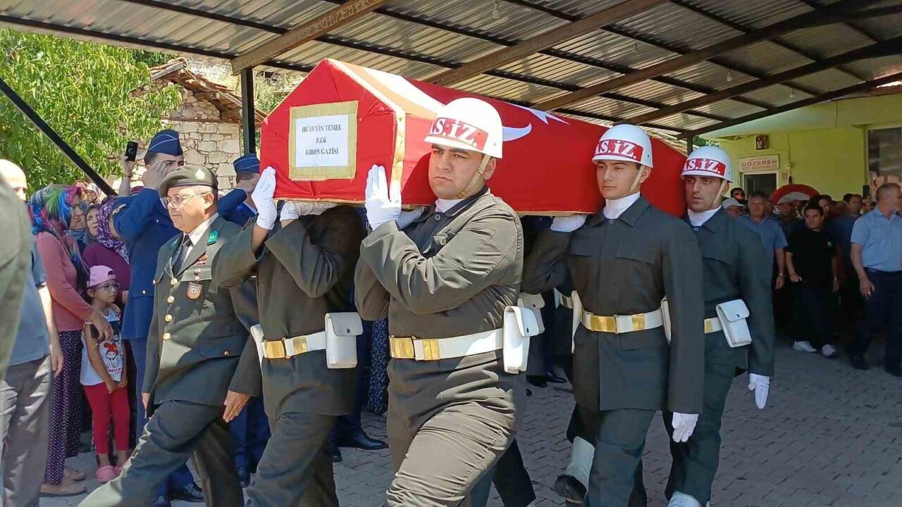Kıbrıs Gazisi Hüseyin Temel son yolculuğuna uğurlandı 16 Bülten Medya -