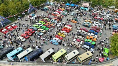 Arnavutköy Belediyesi’nin ev sahipliğinde geleneksel hale gelen Nostaljik Otomobil Fuarı,