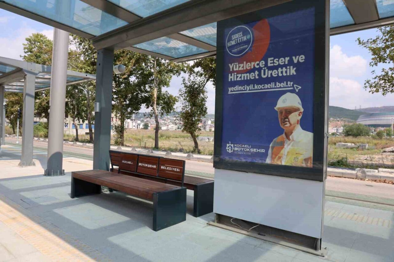 Kocaeli’de tramvay duraklarına 260 yeni bank yerleştiriliyor 20 Bülten Medya -