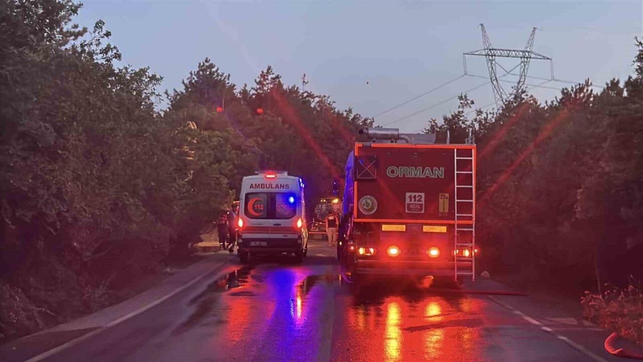 Kocaeli’deki orman yangını kontrol altına alındı 22 Bülten Medya -
